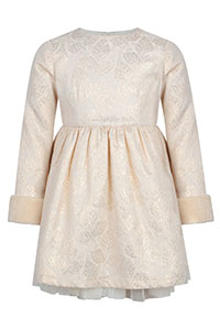 Flower girl Jacquard dress