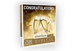 The perfect wedding gift - Congratulations Smartbox