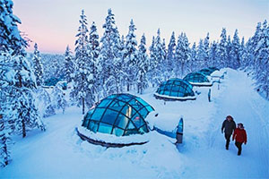 Finnish winter honeymoon