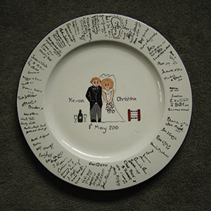 Fired 4 U - Personalised, Hand Painted Wedding Gifts