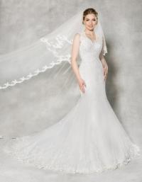 Wedding dress shape Fishtail