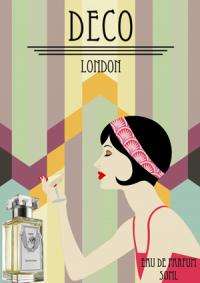 Millicent Fragrance Deco London Poster