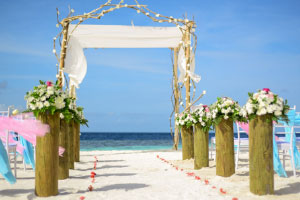 Planning a wedding on the beach abroad